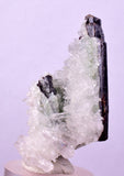4.4cms RED HUBNERITE QUARTZ CRYSTALS MINERAL SPECIMEN COLLECTOR PERU MB214