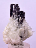 4.5cms RED HUBNERITE QUARTZ CRYSTALS MINERAL SPECIMEN COLLECTOR PERU MB215
