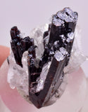 2.9cms RED HUBNERITE QUARTZ CRYSTALS MINERAL SPECIMEN COLLECTOR PERU MB216