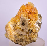 11.5cms GOLDEN SELENITE HALITE CRYSTAL PERU GOLDEN  TB142
