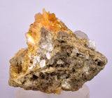 11.5cms GOLDEN SELENITE HALITE CRYSTAL PERU GOLDEN  TB142