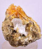 11.5cms GOLDEN SELENITE HALITE CRYSTAL PERU GOLDEN  TB142