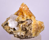 11.5cms GOLDEN SELENITE HALITE CRYSTAL PERU GOLDEN  TB142