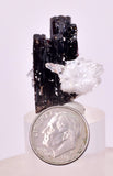 2.9cms RED HUBNERITE QUARTZ CRYSTALS MINERAL SPECIMEN COLLECTOR PERU MB216