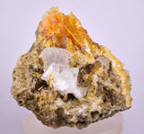 11.5cms GOLDEN SELENITE HALITE CRYSTAL PERU GOLDEN  TB142