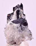 4.3cms RED HUBNERITE QUARTZ CRYSTALS MINERAL SPECIMEN COLLECTOR PERU MB217