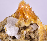 11.5cms GOLDEN SELENITE HALITE CRYSTAL PERU GOLDEN  TB142