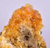11.5cms GOLDEN SELENITE HALITE CRYSTAL PERU GOLDEN  TB142