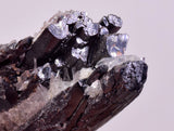 4.9cms RED HUBNERITE QUARTZ CRYSTALS MINERAL SPECIMEN COLLECTOR PERU MB218