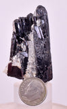 4.9cms RED HUBNERITE QUARTZ CRYSTALS MINERAL SPECIMEN COLLECTOR PERU MB218