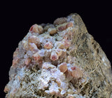 6.9cms GEM RHODOCHROSITE CRYSTALS PERU UCHUCCHACUA MINE MINERAL SPECIMEN RB690