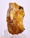 10cms GOLDEN SELENITE TWIN CRYSTAL PERU MINERAL SPECIMEN TB143