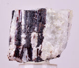 4.3cms RED HUBNERITE QUARTZ CRYSTALS MINERAL SPECIMEN COLLECTOR PERU MB219
