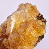 10cms GOLDEN SELENITE TWIN CRYSTAL PERU MINERAL SPECIMEN TB143