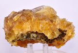 10cms GOLDEN SELENITE TWIN CRYSTAL PERU MINERAL SPECIMEN TB143