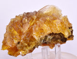 10cms GOLDEN SELENITE TWIN CRYSTAL PERU MINERAL SPECIMEN TB143