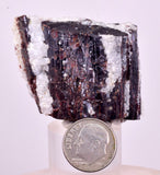 4.3cms RED HUBNERITE QUARTZ CRYSTALS MINERAL SPECIMEN COLLECTOR PERU MB219