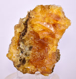 10cms GOLDEN SELENITE TWIN CRYSTAL PERU MINERAL SPECIMEN TB143