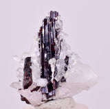 3.6cms RED HUBNERITE QUARTZ CRYSTALS MINERAL SPECIMEN COLLECTOR PERU MB220