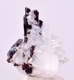 3.6cms RED HUBNERITE QUARTZ CRYSTALS MINERAL SPECIMEN COLLECTOR PERU MB220