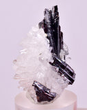 3.6cms RED HUBNERITE QUARTZ CRYSTALS MINERAL SPECIMEN COLLECTOR PERU MB220