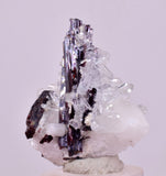 3.6cms RED HUBNERITE QUARTZ CRYSTALS MINERAL SPECIMEN COLLECTOR PERU MB220