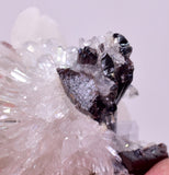 3.6cms RED HUBNERITE QUARTZ CRYSTALS MINERAL SPECIMEN COLLECTOR PERU MB220