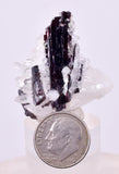 3.6cms RED HUBNERITE QUARTZ CRYSTALS MINERAL SPECIMEN COLLECTOR PERU MB220