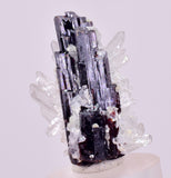 3.3cms RED HUBNERITE QUARTZ CRYSTALS MINERAL SPECIMEN COLLECTOR PERU MB221
