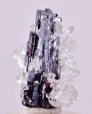 3.3cms RED HUBNERITE QUARTZ CRYSTALS MINERAL SPECIMEN COLLECTOR PERU MB221