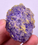 4.9cms COQUIMBITE COPIATITE CRYSTALS PERU MINERAL SPECIMEN UB374