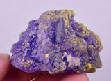 4.9cms COQUIMBITE COPIATITE CRYSTALS PERU MINERAL SPECIMEN UB374