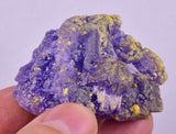 4.9cms COQUIMBITE COPIATITE CRYSTALS PERU MINERAL SPECIMEN UB374