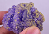 4.9cms COQUIMBITE COPIATITE CRYSTALS PERU MINERAL SPECIMEN UB374