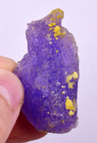 4.4cms COQUIMBITE COPIATITE CRYSTALS PERU MINERAL SPECIMEN UB375