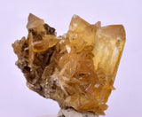 3.2cms GOLDEN SELENITE TWIN CRYSTAL PERU MINERAL SPECIMEN TB146