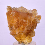4.1cms GOLDEN SELENITE TWIN CRYSTAL PERU MINERAL SPECIMEN TB147