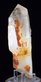 15.4cms SCEPTER QUARTZ SHINY NATURAL CRYSTAL MINERAL QB163