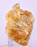 9.5cms GOLDEN SELENITE TWIN CRYSTAL PERU MINERAL SPECIMEN TB148