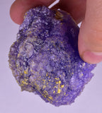 5.8cms COQUIMBITE COPIATITE CRYSTALS PERU MINERAL SPECIMEN UB379