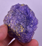 5.8cms COQUIMBITE COPIATITE CRYSTALS PERU MINERAL SPECIMEN UB379
