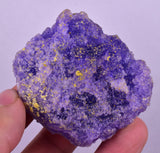 5.8cms COQUIMBITE COPIATITE CRYSTALS PERU MINERAL SPECIMEN UB379