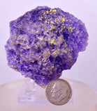 5.8cms COQUIMBITE COPIATITE CRYSTALS PERU MINERAL SPECIMEN UB379