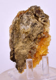 8.5cms GOLDEN SELENITE CRYSTAL PERU MINERAL SPECIMEN TB150