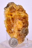 8.5cms GOLDEN SELENITE CRYSTAL PERU MINERAL SPECIMEN TB150