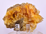 7.5cms GOLDEN SELENITE CRYSTAL PERU MINERAL SPECIMEN TB151