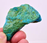 29Grams  BLUE OPAL PERU ROUGH SCENIC CARIBEAN TURQUOISE COLOR OB204