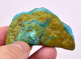 29Grams  BLUE OPAL PERU ROUGH SCENIC CARIBEAN TURQUOISE COLOR OB204
