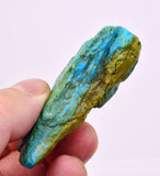 29Grams  BLUE OPAL PERU ROUGH SCENIC CARIBEAN TURQUOISE COLOR OB204