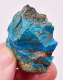 19Grams  BLUE OPAL PERU ROUGH SCENIC CARIBEAN TURQUOISE COLOR OB205
